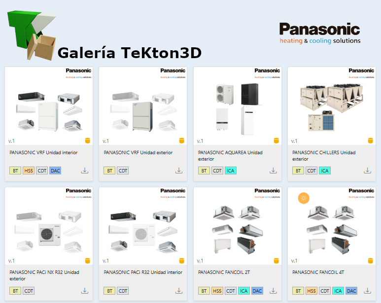 Galería TeKton3D Panasonic